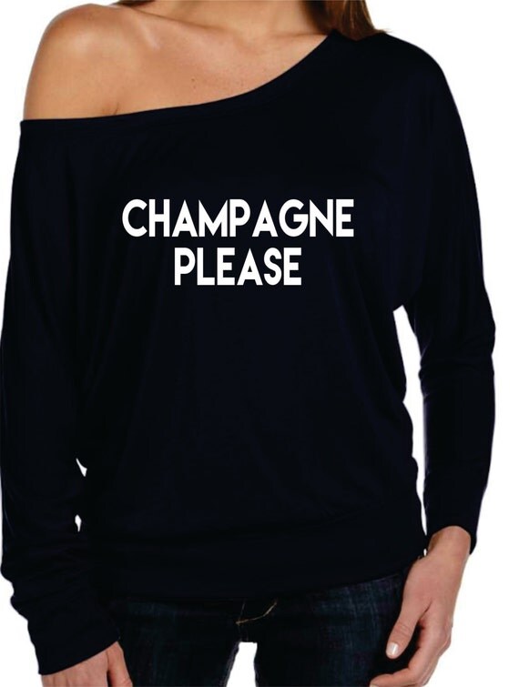 t shirt champagne please