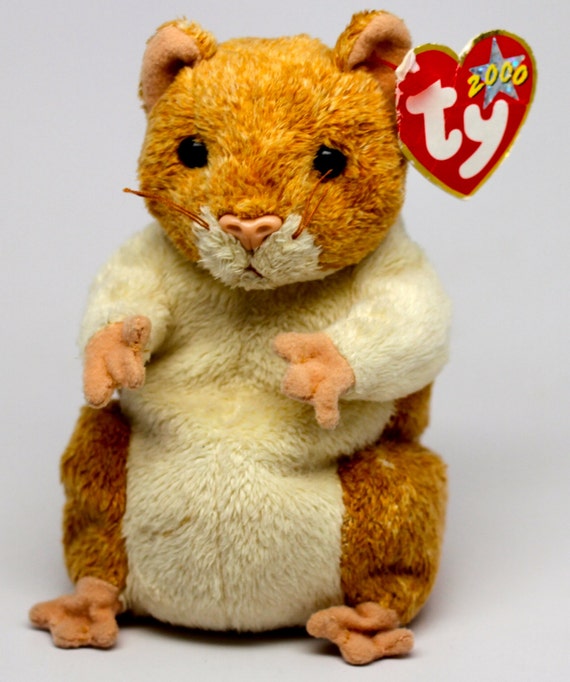 TY Beanie Baby Pellet the Hamster 2000 Rare & Retired