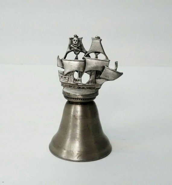 Pirate Ship Bell by redrummagesales on Etsy