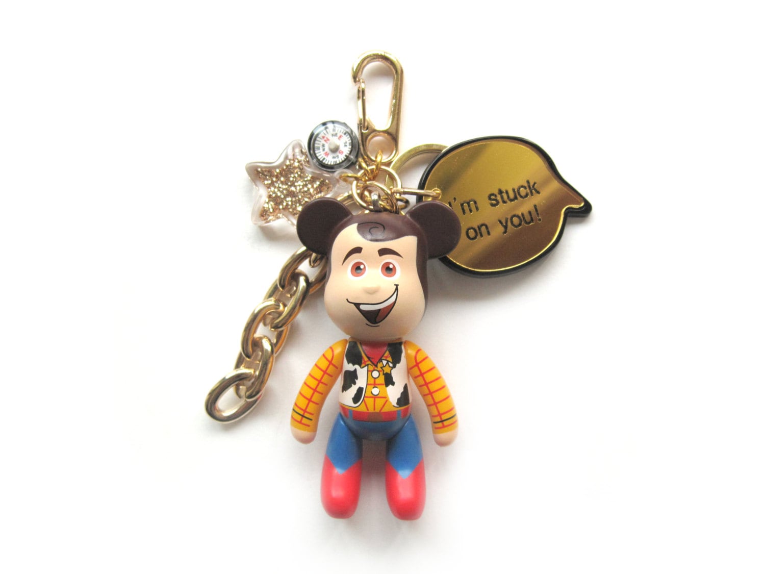 Toy Story Woody Inspired Keychain Disney Keychain with by BOMGOM