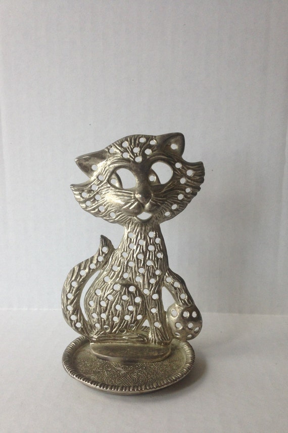 Vintage Cat Earring Holder by DecoSisters on Etsy