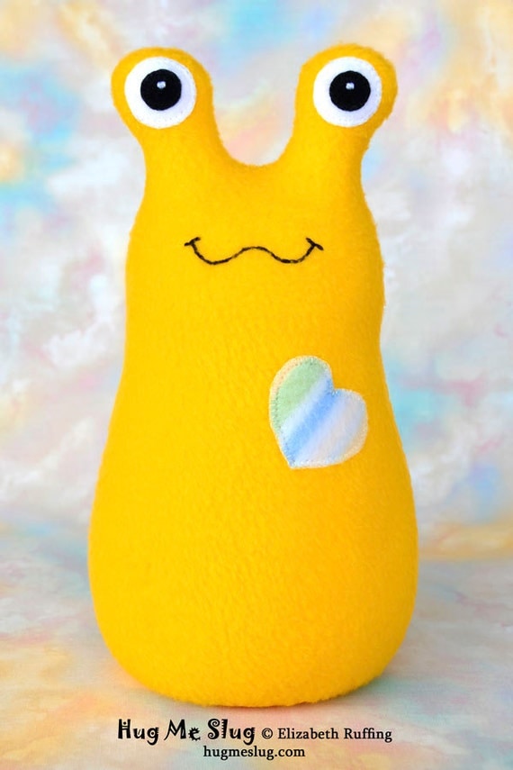 stuffed animal slug