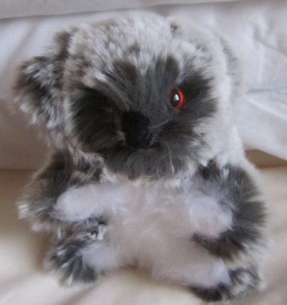 Toy  Koala Tree Bear Grey Fleck and White Plush  Coldham Cuddlies Shower Baby Gift