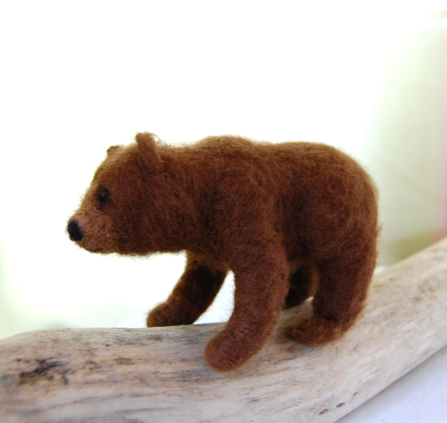 Mama Grizzly Bear Needle Felted Bears Needle Felt Animals