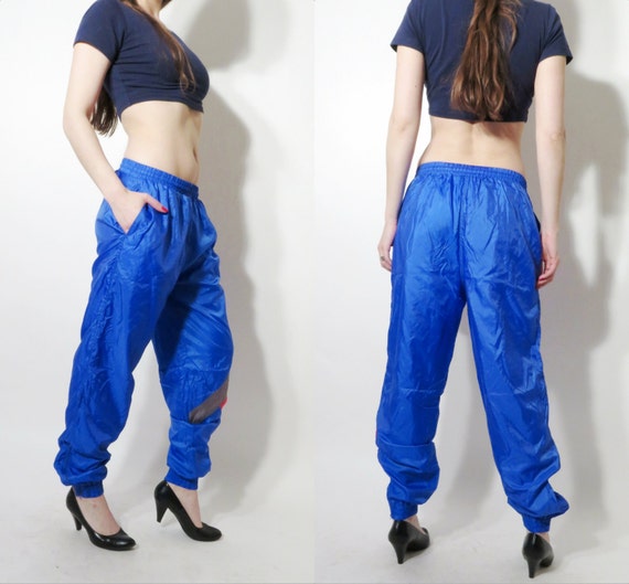 Blue Nylon Pants 102