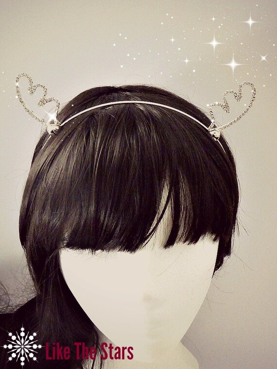 reindeer headband cosplay headbanddeer ears by likethestars reindeer headband cosplay headbanddeer ears by likethestars