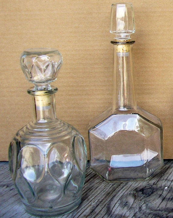 Vintage Glass Decanters 66
