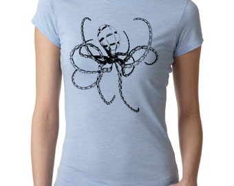 Steampunk Octopuse on Nextlevel Apparel by Steampoweredlifeform