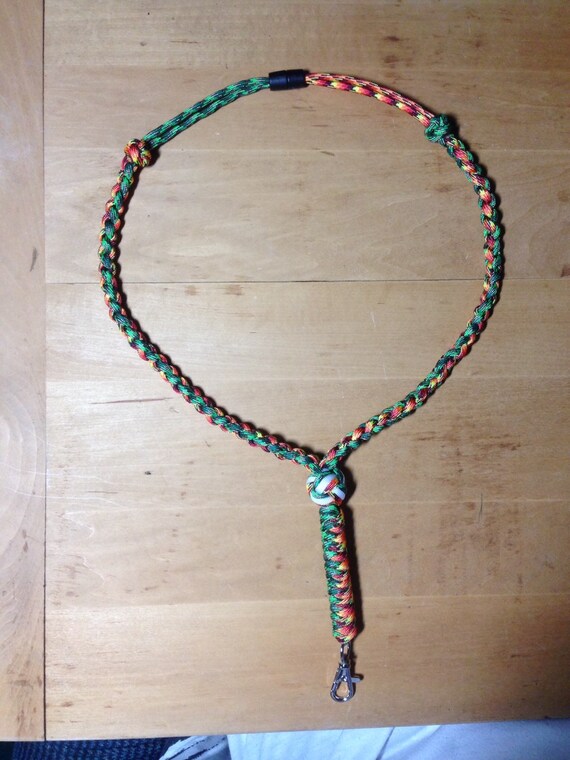 2 Color Paracord Lanyard