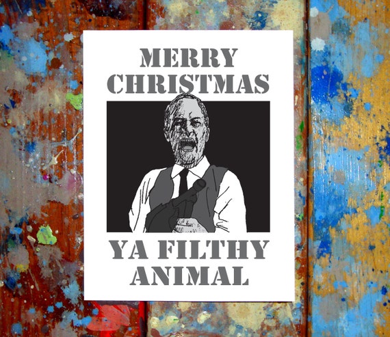 Download Merry Christmas Ya Filthy Animal Home Alone Greeting Card