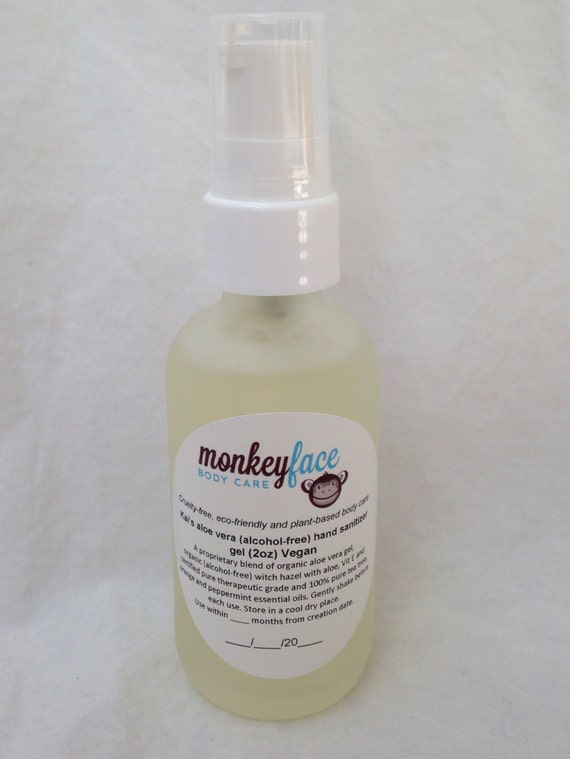 Kai's aloe vera alcohol-free hand sanitizer by