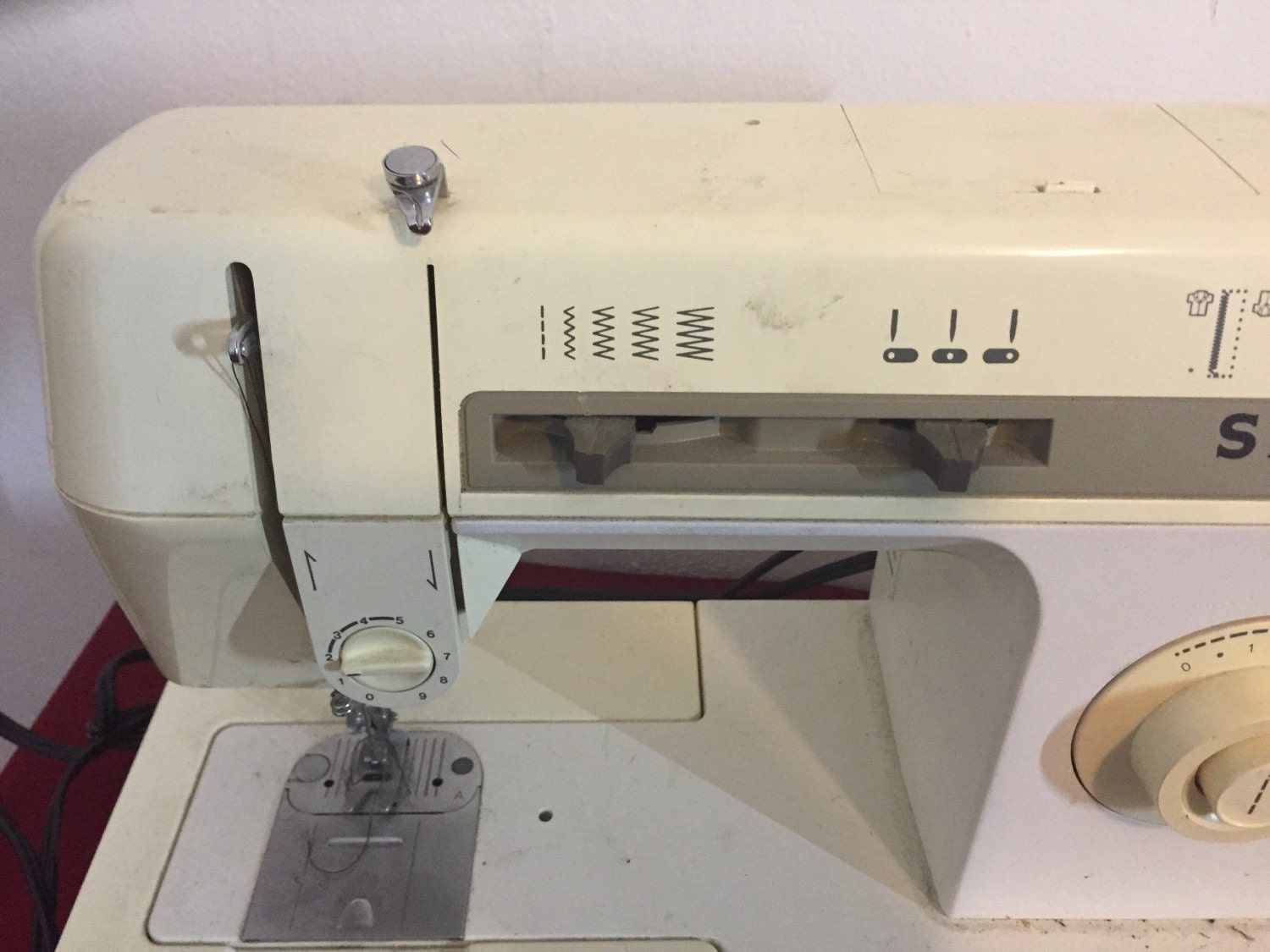Singer Electric Control Sewing Machine Model by CapHillVintage