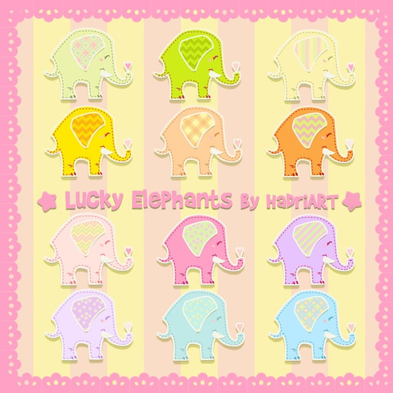 elephant clip art etsy - photo #30