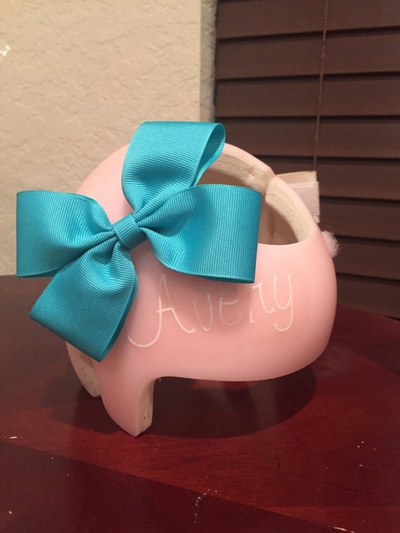 Handmade Helmet Bow Turquoise by Averysbandbows on Etsy