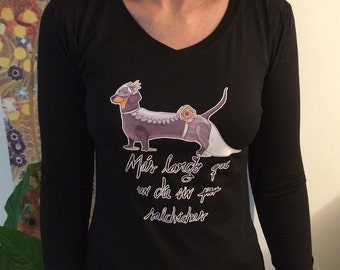 dachshund halloween shirt