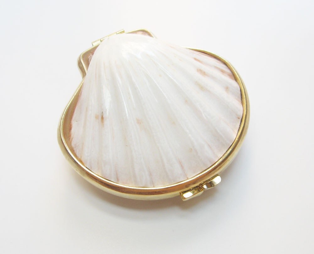 Nature Seashell Jewelry Box Ring Box Beach Wedding