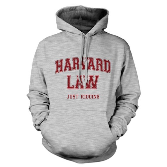 Harvard law school hoodie Clearance