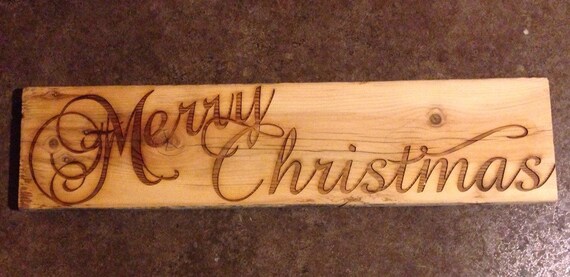 Items similar to Merry Christmas Sign on Etsy