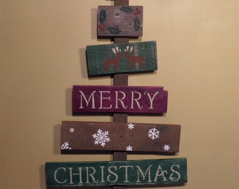 Popular items for wood christmas tree on Etsy