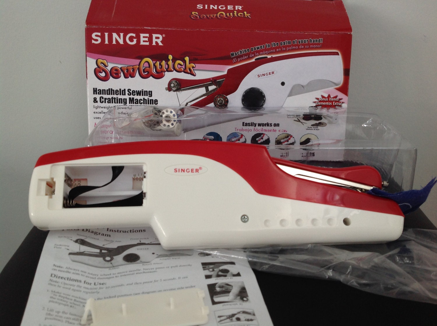 Singer Stitch Sew Quick Hand Held Sewing & by VintageTreasures2day
