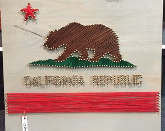 california string art – Etsy