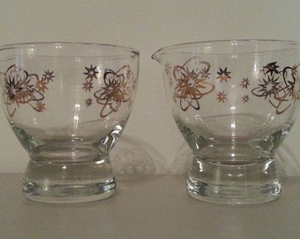 Vintage Atomic Mid-Century Glasses (2) (#2013)