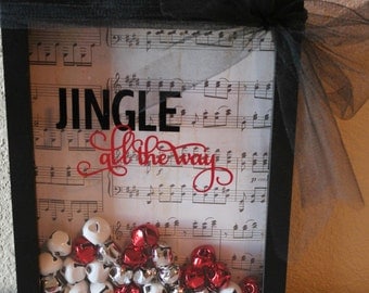 Jingle all the Way Holiday Shadow Box