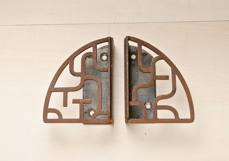 15 off Antique Asian Style Door Handles by SamuraiIronWorks