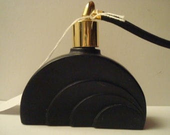 Vintage Art Deco Perfume Bottle with Atomizer