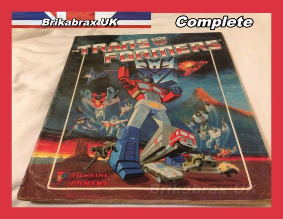 Transformers Panini Sticker Book Complete With All by BrikabraxUK