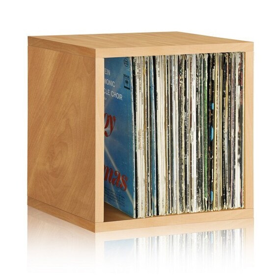 Vinyl Record Super Storage Cube by MrVinyls on Etsy
