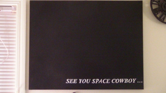 Cowboy Bebop End Title Card Painting by KKPaintandPixel on Etsy