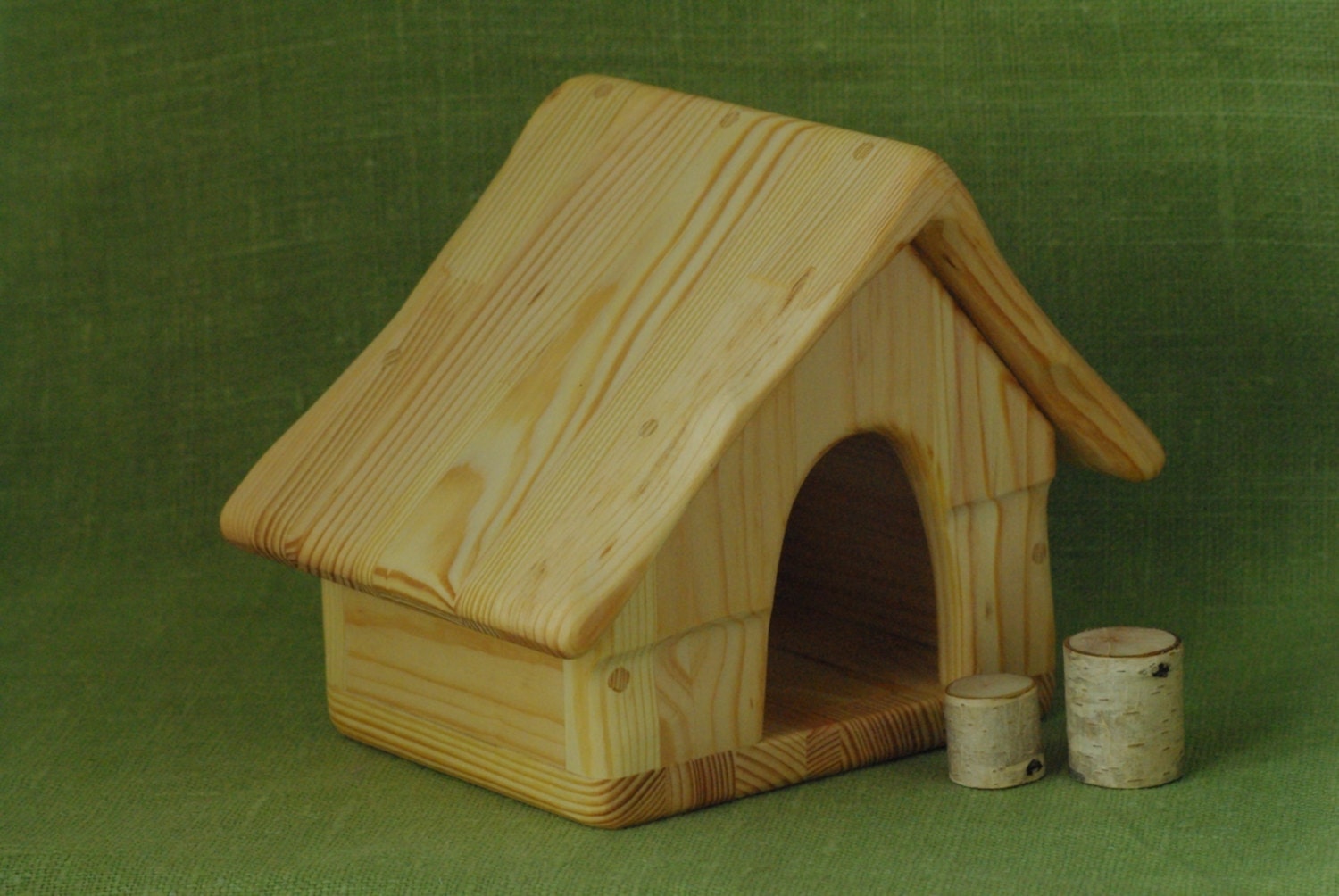 Waldorf wooden house// Natural wooden toys. by TaleWorld on Etsy