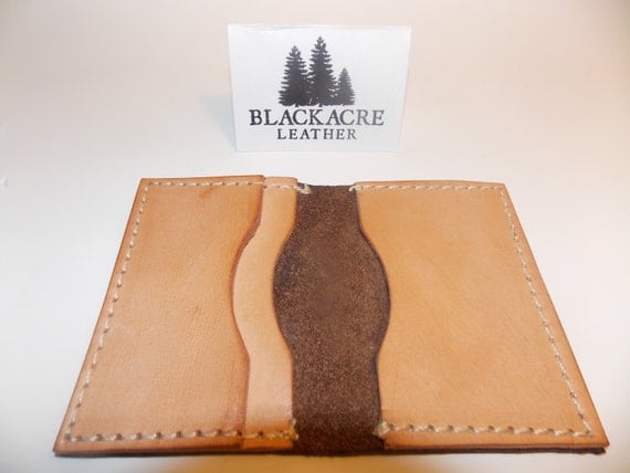 Leather Wallet / Men&#39;s Wallet / Handcrafted Wallet / Made