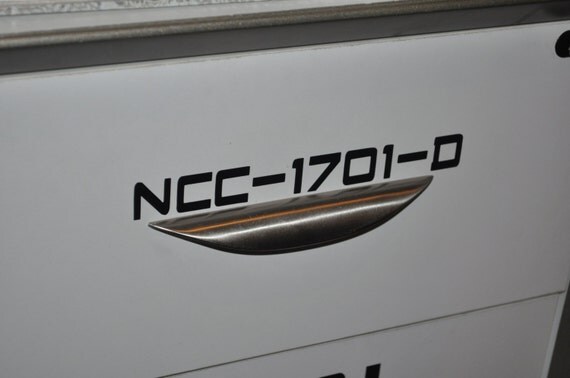 NCC 1701 vinyl decals