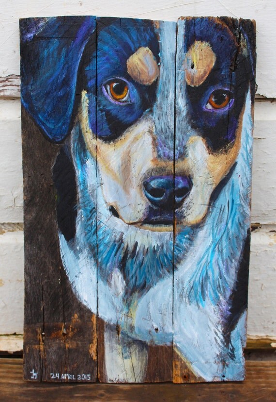 Custom Barn Wood Painting