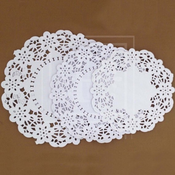 paper goods pulp etsy Paper Sizes Doilies, Lace Papers, French Lace Flower Paper Decorations