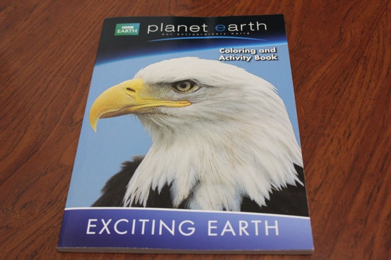 NEW Planet Earth Coloring & Activity Book by DomsTreasureChest