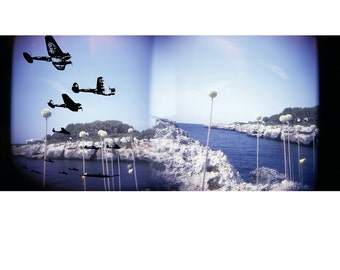 PLANE2 - Mixed Media Fine Art Ltd Giclee Print