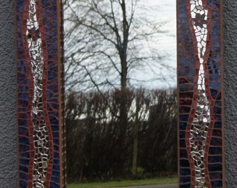 Mosaic Mirror, stained glas