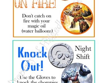 Skylanders Birthday Party Games