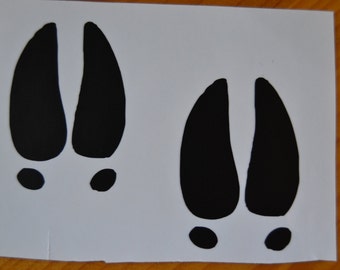 DOGS Chasing DEER * Vinyl Decal Sticker * Hunting Hounds BUCK Antlers Truck Deer - Foto 11