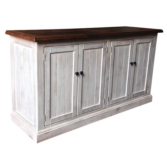 Reclaimed Salvaged Solid Wood Console Vintage and