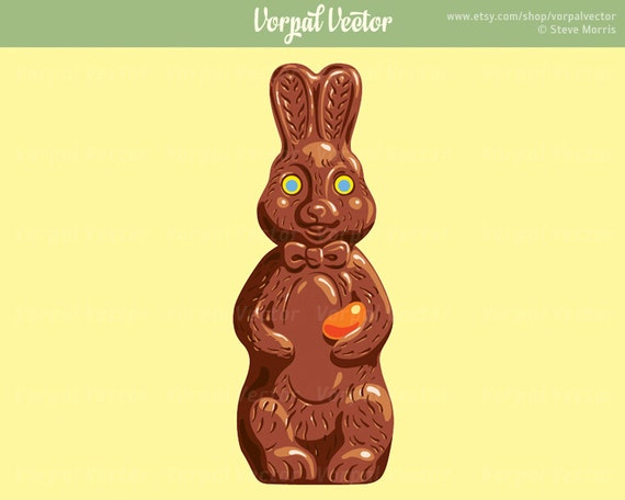 clipart chocolate easter bunny - photo #27