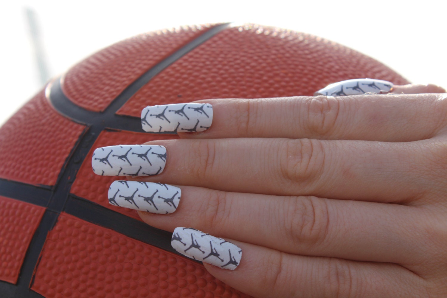 Michael Jordan Air Jordan Jumpman Logo Dunk Nike Nail by Nailcat