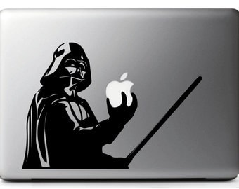 STICKERS for Mac DARTH VADER Star Wars - Macbook Pro Air 11, 13, 15, 17'' stickers macbook pro, star wars macbook decal, star wars addicted