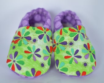 lime green booties