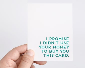 Funny Birthday Card | Parents Birthday Card | Husband Birthday Card | Funny Birthday Gift | Husband Gift | Funny Anniversary Card | Money