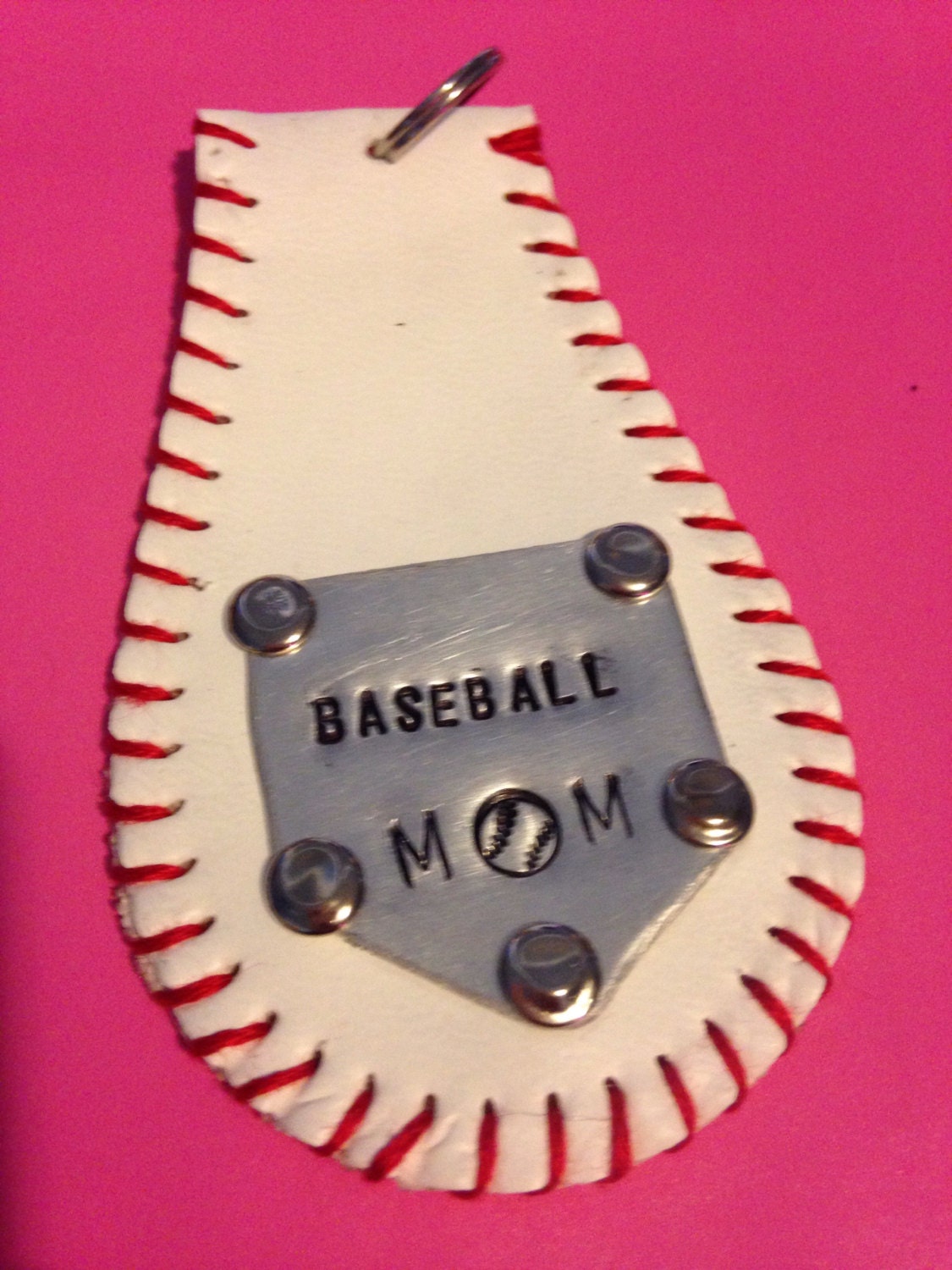 BASEBALL MOM KEYCHAIN by JewelrybyJenCates on Etsy