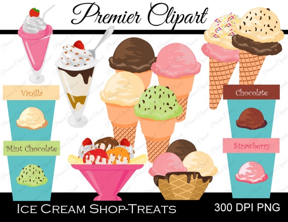 ice cream treat clipart - photo #13